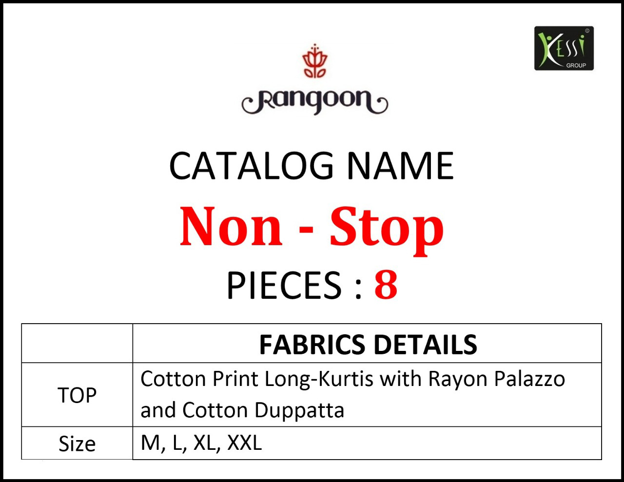 Rangoon Presents Non Stop Long Kurtis With Palazzo Set Rangoon Presents Non Stop Long Kurtis With Palazzo Set